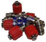 M24x1,5 Red Swivel nut Adapters